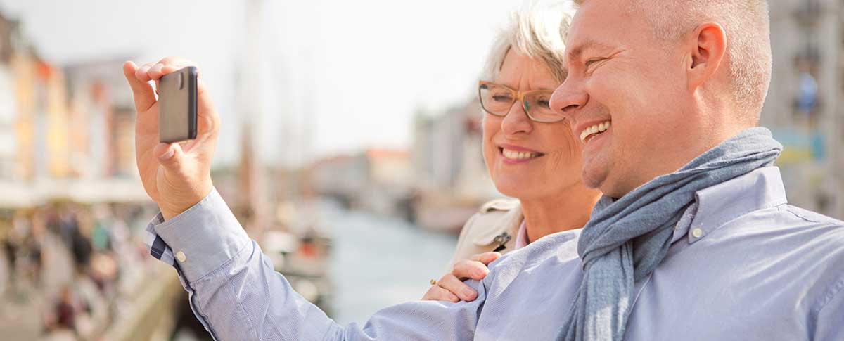 Older Couple on Holiday