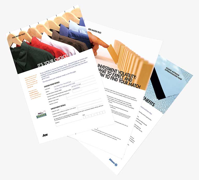 Image of Mastertrust Factsheets/